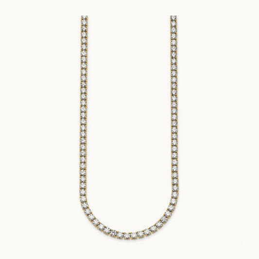 Straight Tennis Necklace, 27 1/4-36 ct Lab-Grown Diamond