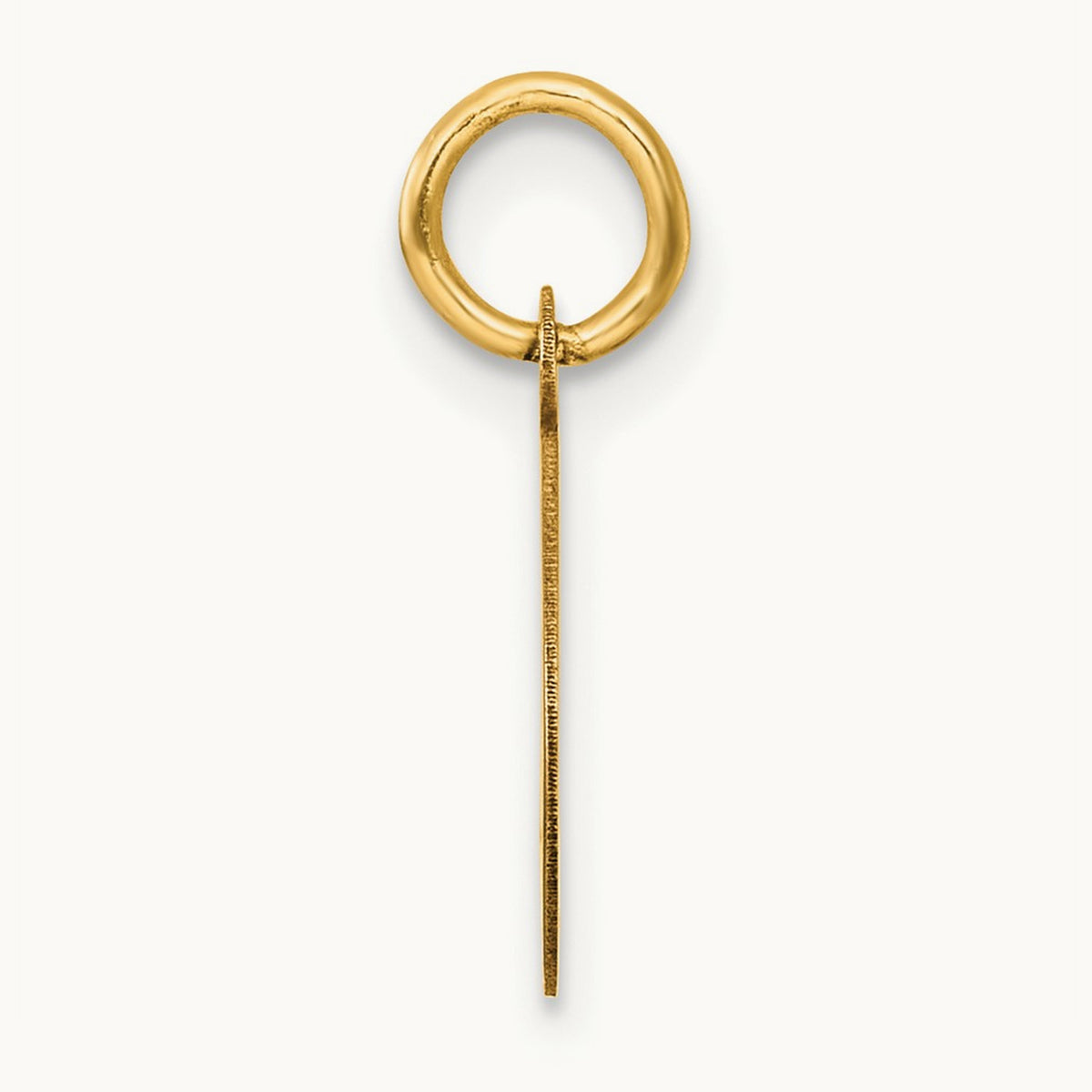 Polished Oval CLASS OF 2026 Charm, 14K