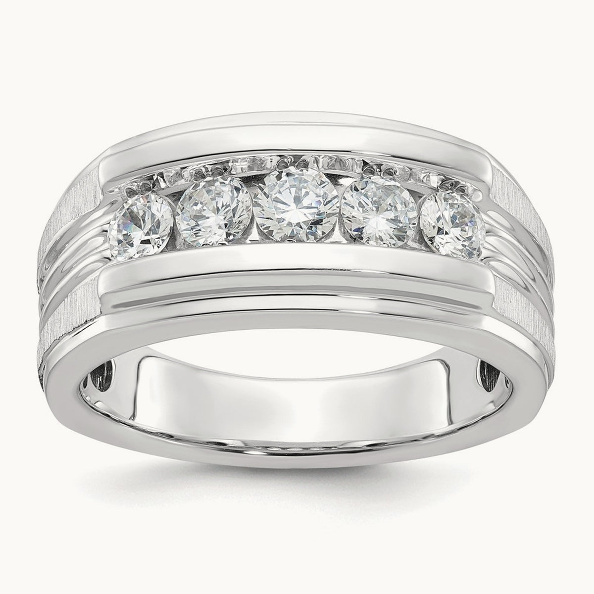Men's Ring, 1.00 ct tw Lab-Grown Diamond