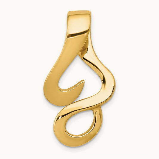 Fits up to Reg and Fancy Reversible Omega Slide, 10mm, 14K