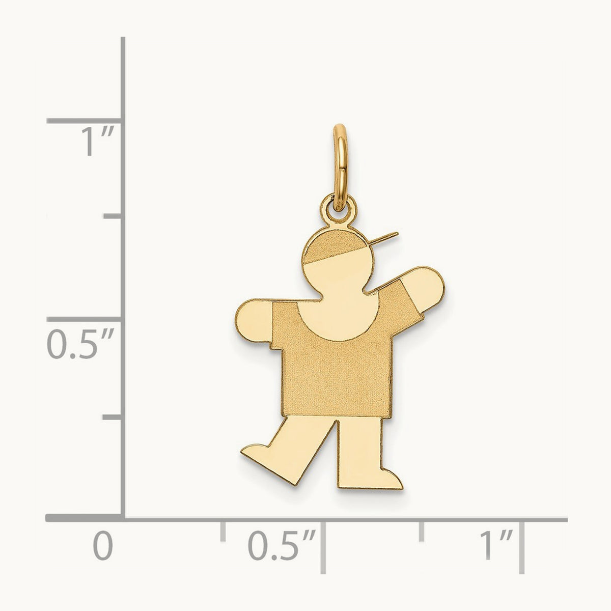 Kid Charm — 14K Yellow Gold