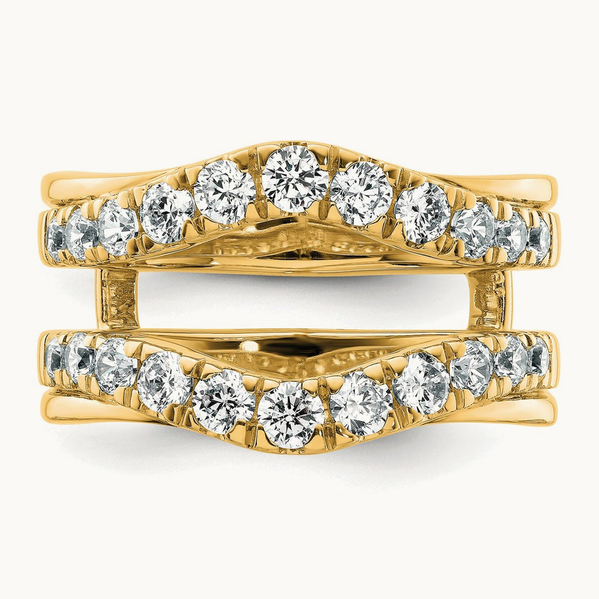 Ring Guard, 1.25 ct tw Lab-Grown Diamond — 14K Yellow Gold