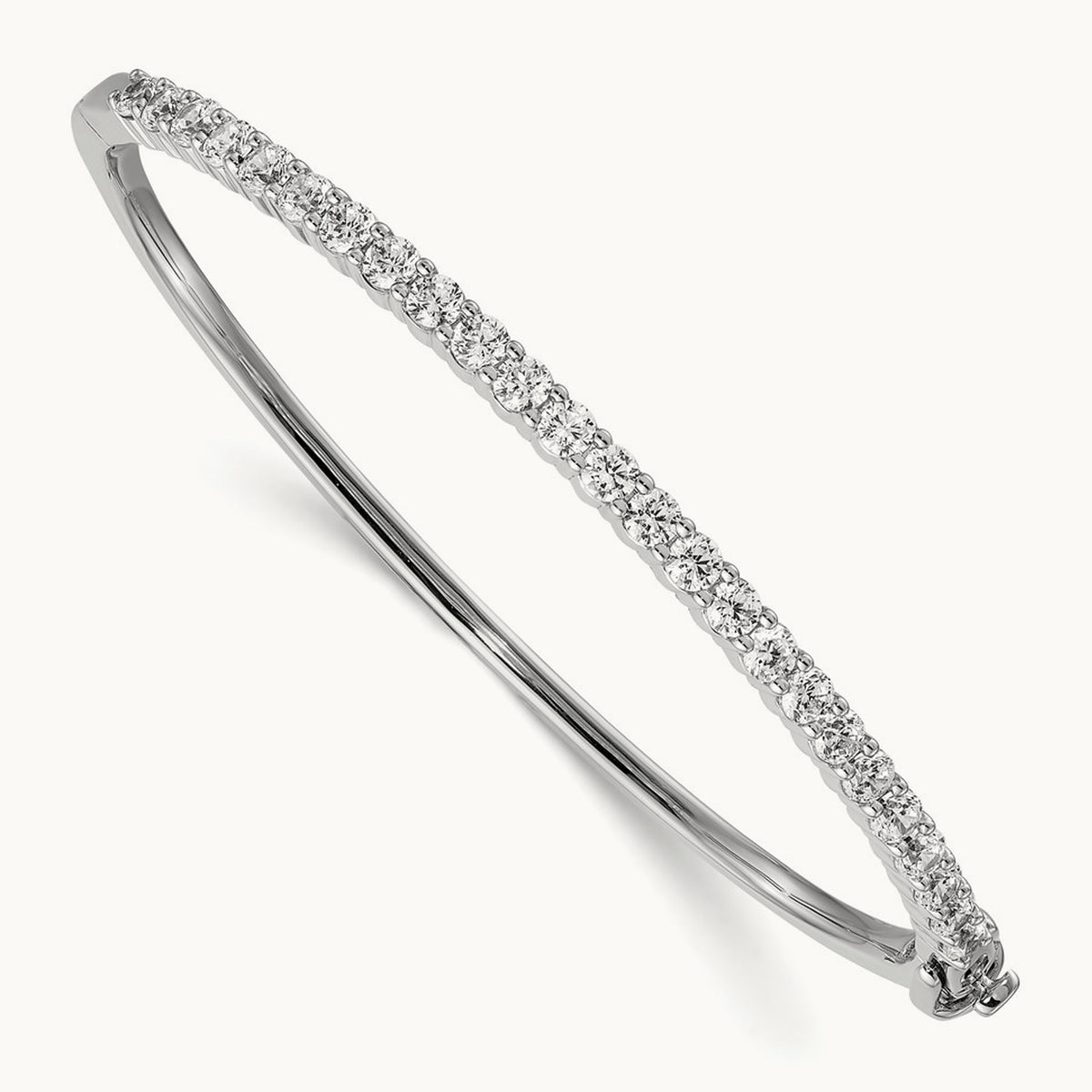 Bangle Bracelet, 2.25 ct tw Lab-Grown Diamond