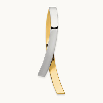 Contemporary Slide, 14K Two-tone