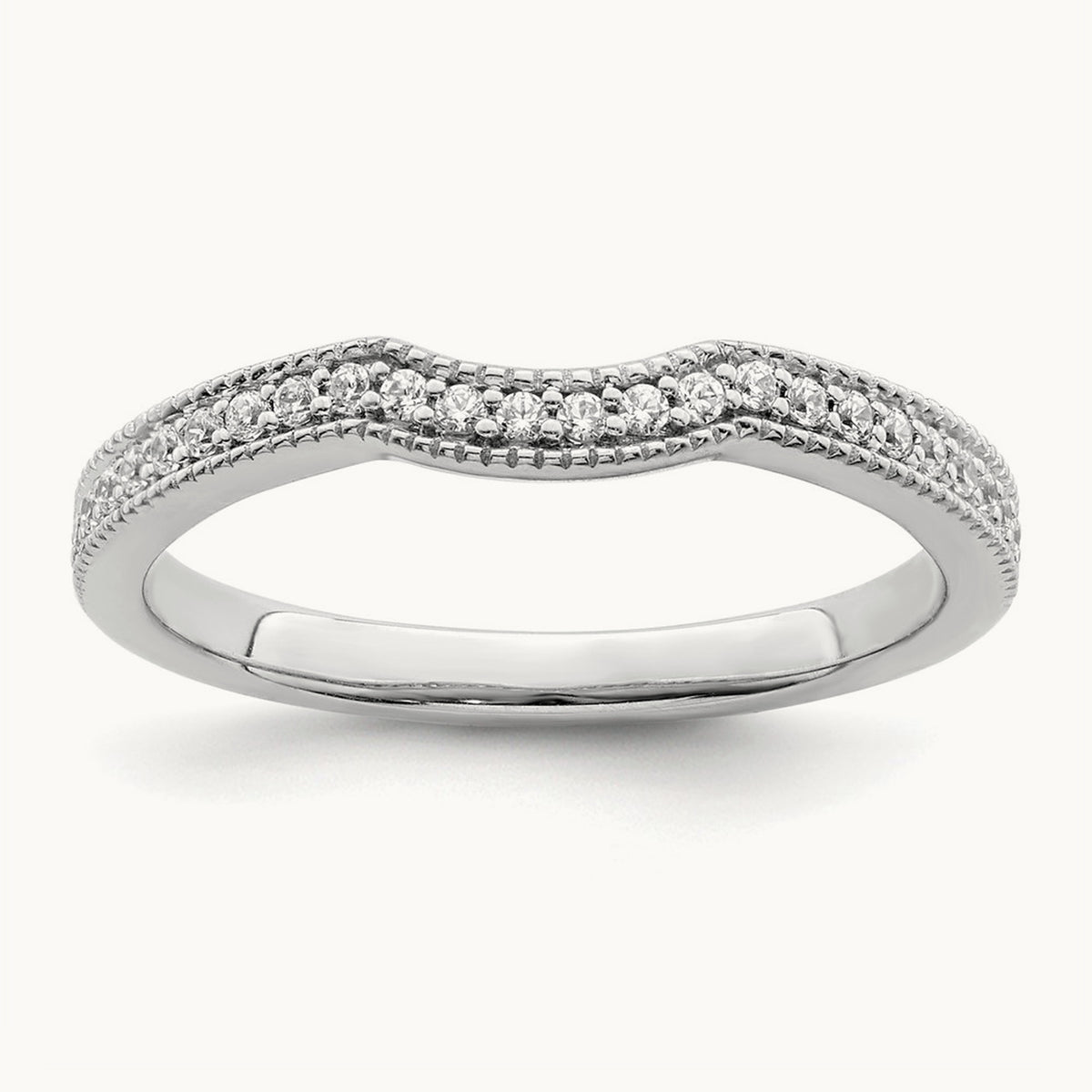 Matching Wedding Band, 0.15 ct tw