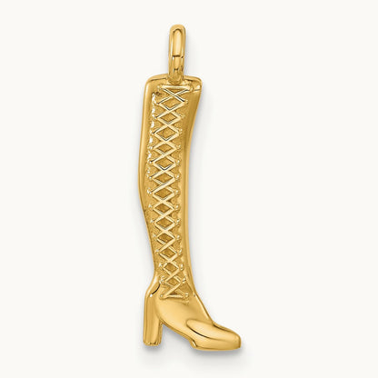 Fancy Thigh High Boot, 14K