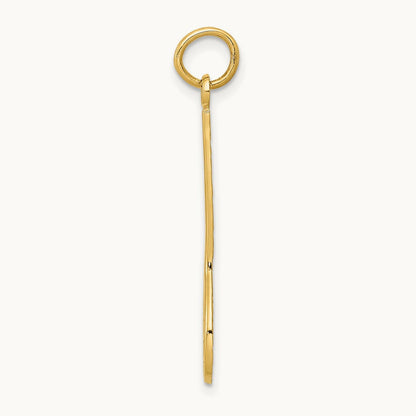 Lacrosse Charm, 14K
