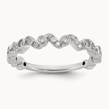 Wedding Band, 0.25 ct tw Lab-Grown Diamond