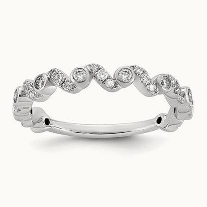 Wedding Band, 0.25 ct tw Lab-Grown Diamond