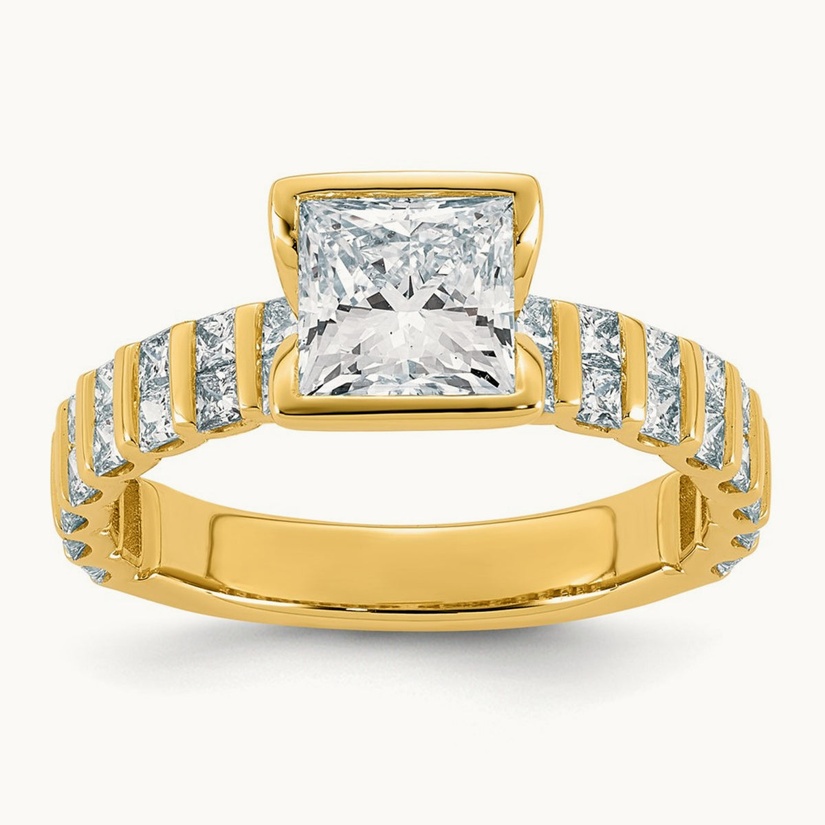 Princess Center Ring, 2.50 ct tw Lab-Grown Diamond