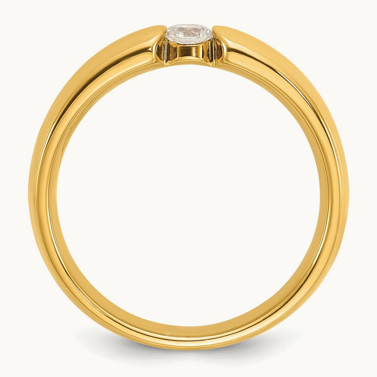 IBGoodman Men's Diamond Complete Ring, 14K