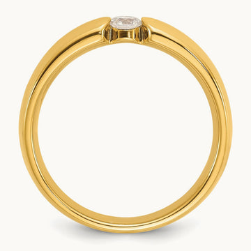 IBGoodman Men's Diamond Complete Ring, 14K