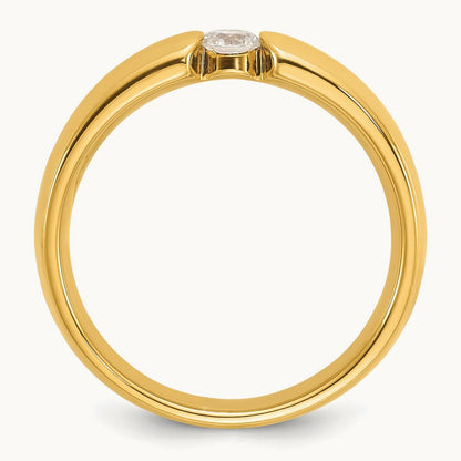 IBGoodman Men's Diamond Complete Ring, 14K