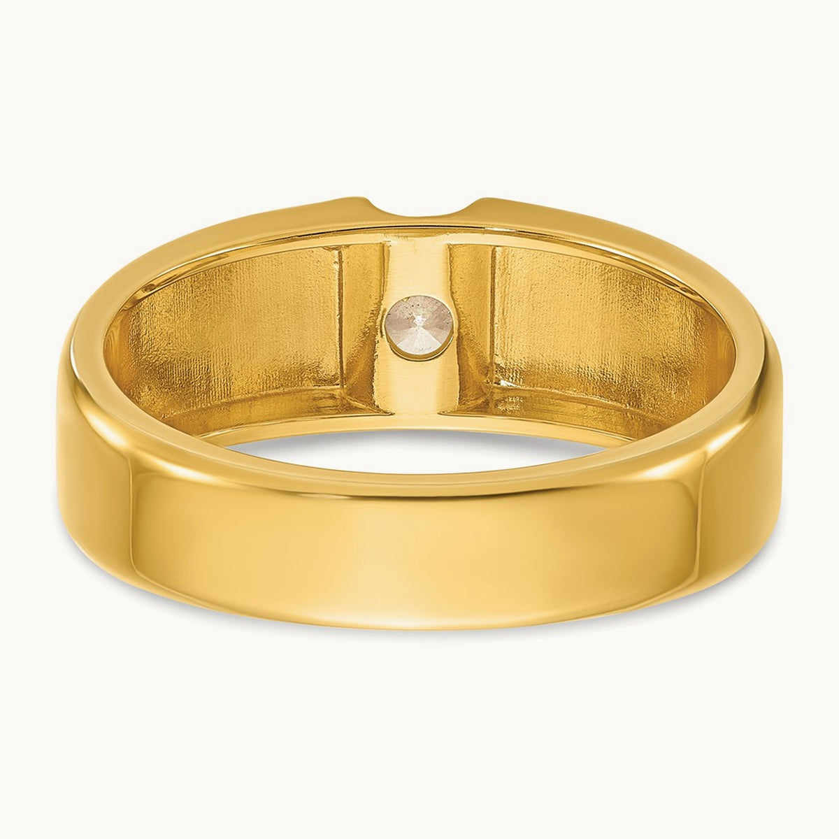 IBGoodman Men's Diamond Complete Ring, 14K