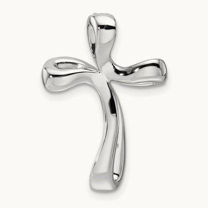 Cross Chain Slide Pendant, 0.25-0.50 ct tw Lab-Grown Diamond