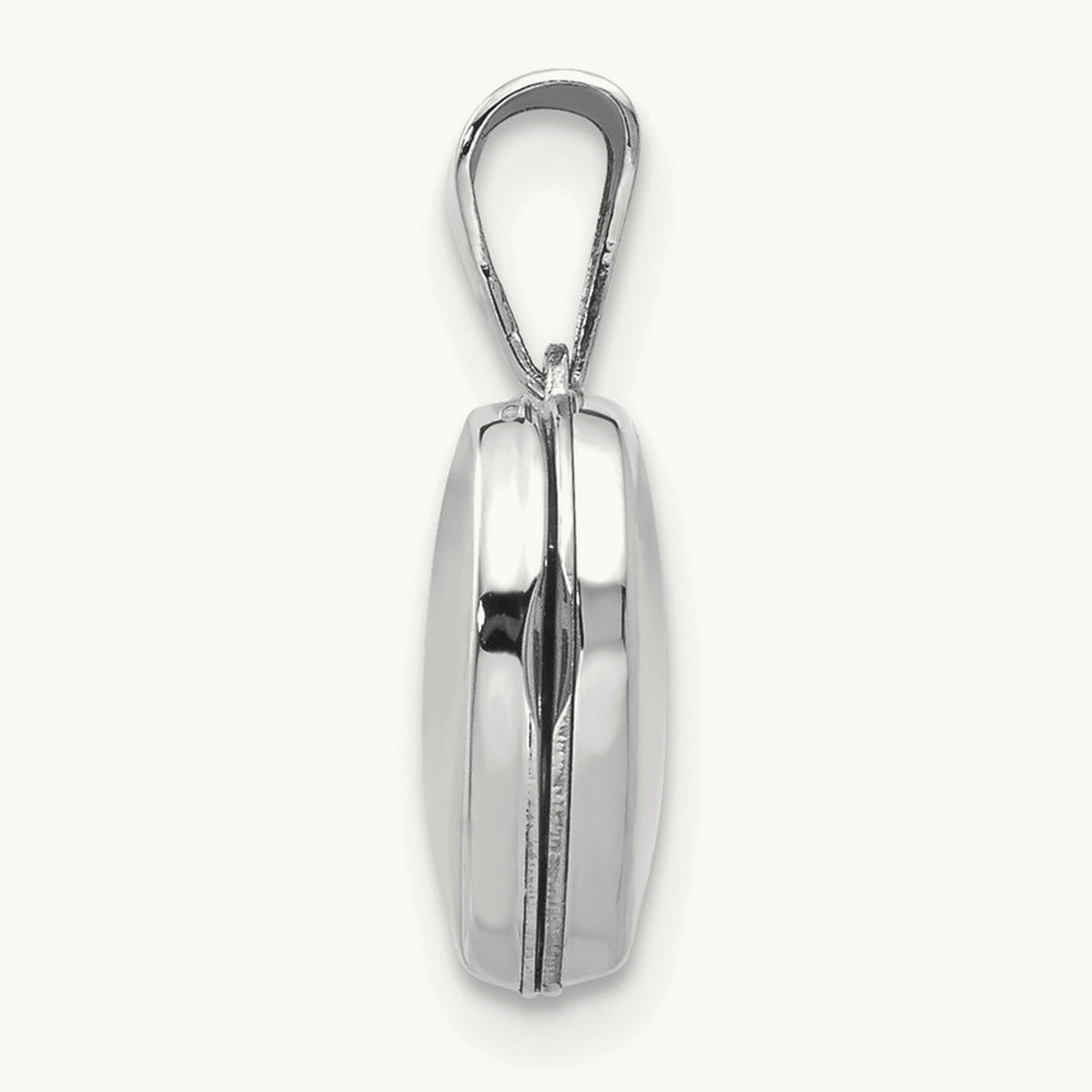 Polished Heart-Shaped Locket — 15.85mm
