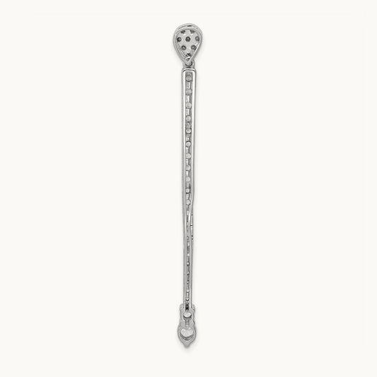 Fashion Bar Chain Slide, 1.00 ct tw Lab-Grown Diamond