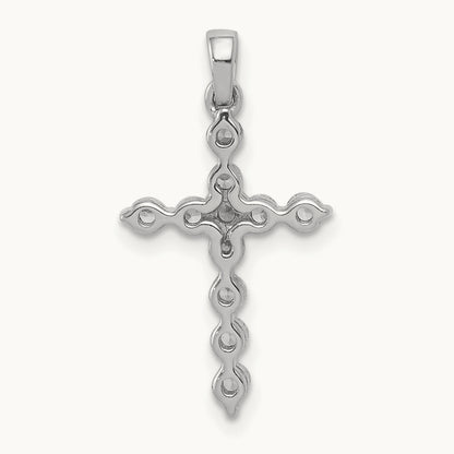 Diamond Cross Pendant — photo set