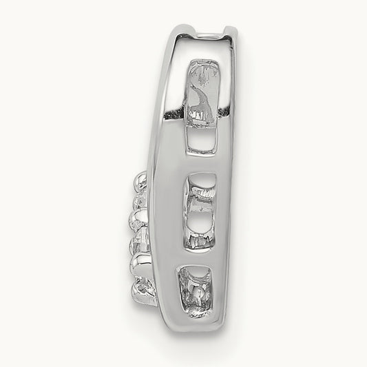 1/10ct. Diamond Heart Chain Slide — photo set