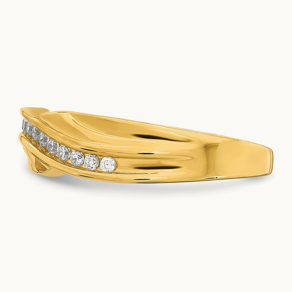Men's Complete Diamond Band, 14K