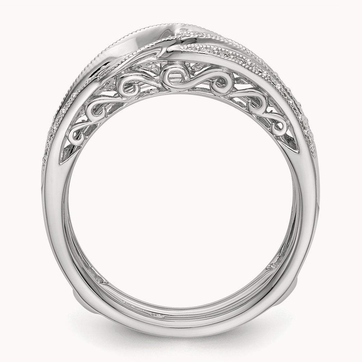 Diamond Guard, 14K White Gold