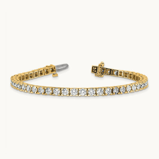 Round Tennis Bracelet, 6.00 ct tw Lab-Grown Diamond