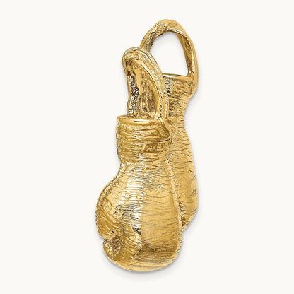 3-D Textured Double Boxing Gloves Slide, 14K