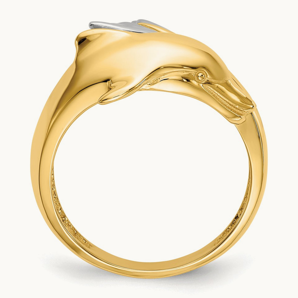 Polished Dolphin Ring — photo set
