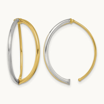 w/ Dangle Threader Earrings — photo set