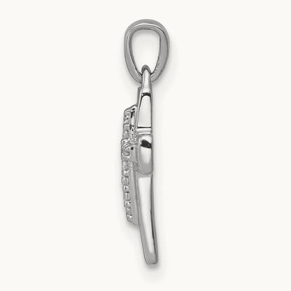 Diamond Cross Pendant — photo set