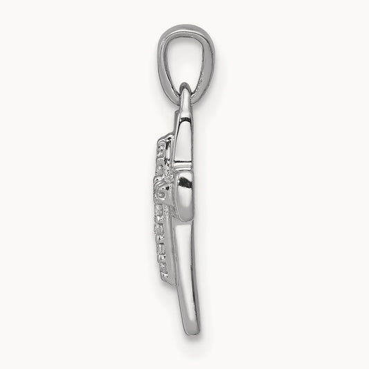 Diamond Cross Pendant — photo set