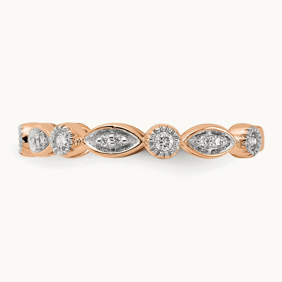 Fashion Band — 14K Rose Gold, 7