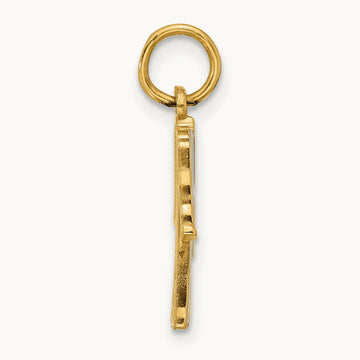 Bathrobe Charm, 14K Yellow Gold