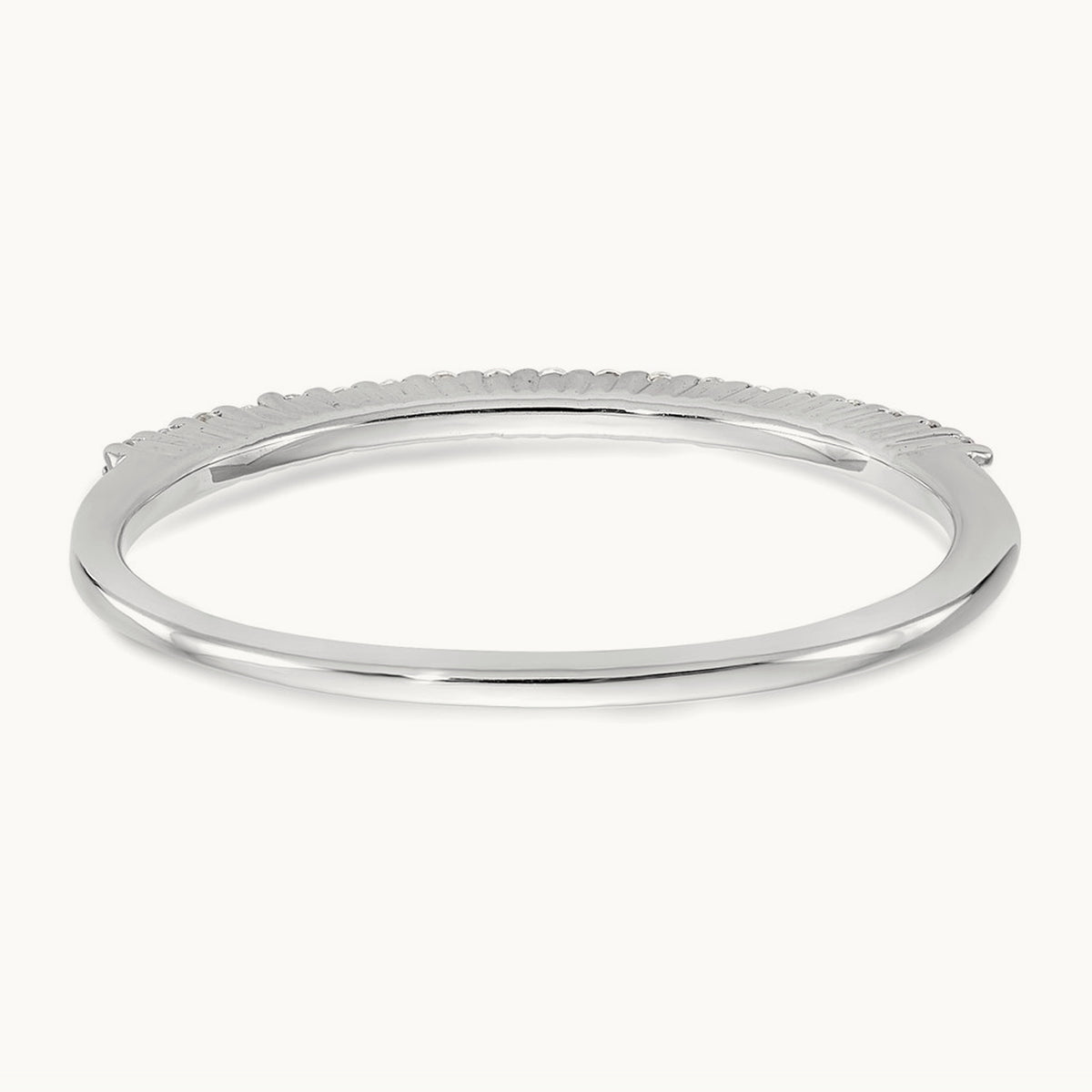 Diamond Band, 14K White Gold