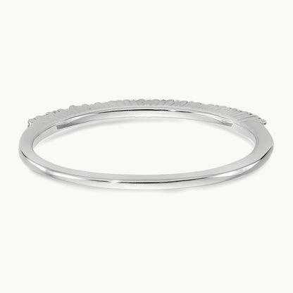 Diamond Band, 14K White Gold