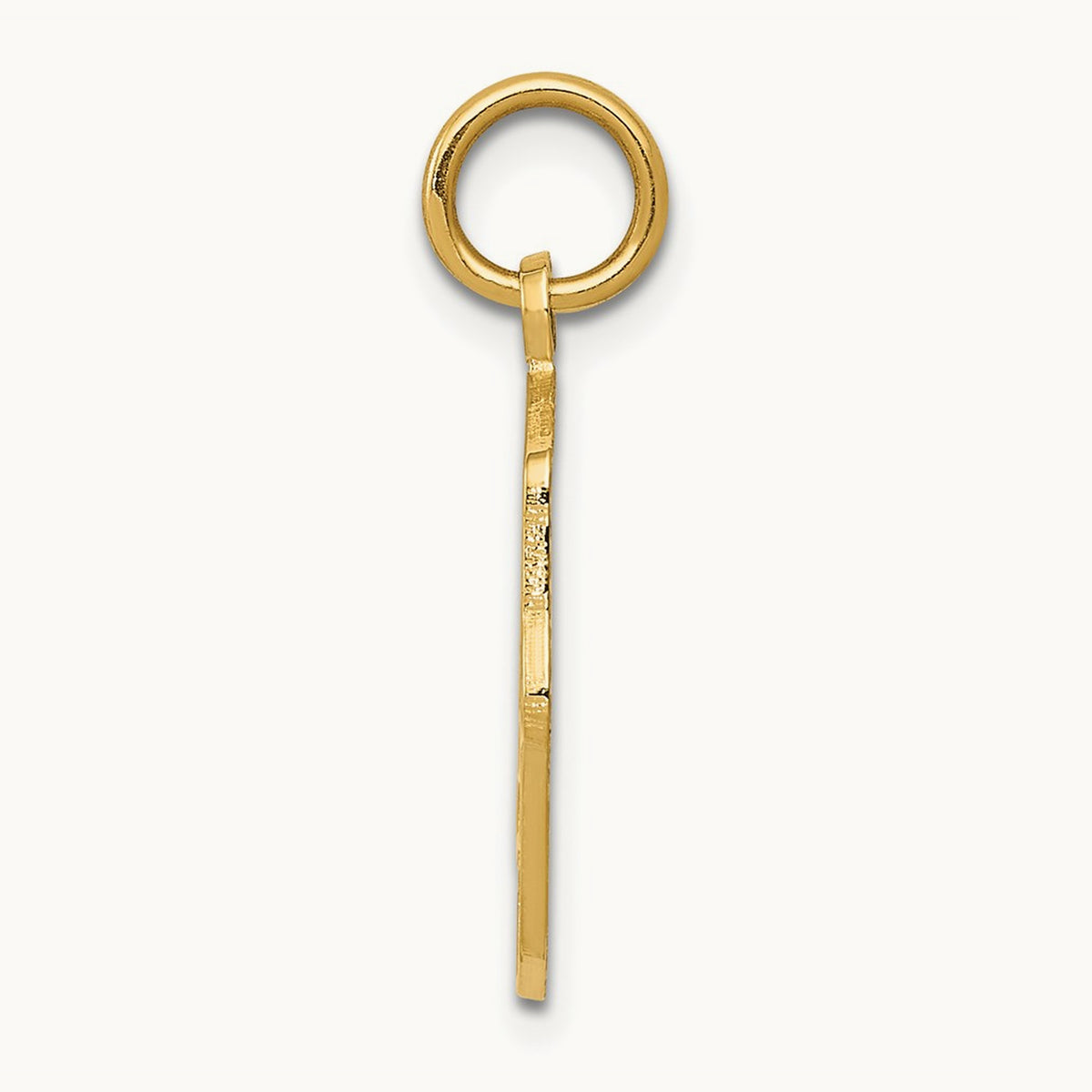 Comedy Mask Charm, 14K