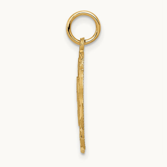 #50 in Oval Pendant, 14K