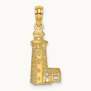 Lighthouse Charm, 14K