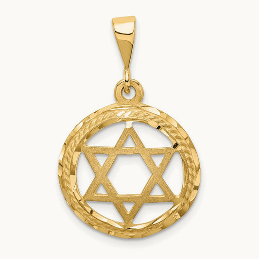 Star Of David Charm — photo set