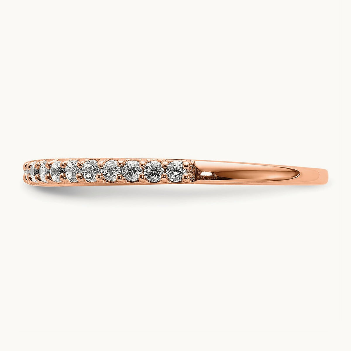 Polished Diamond Band — photo set
