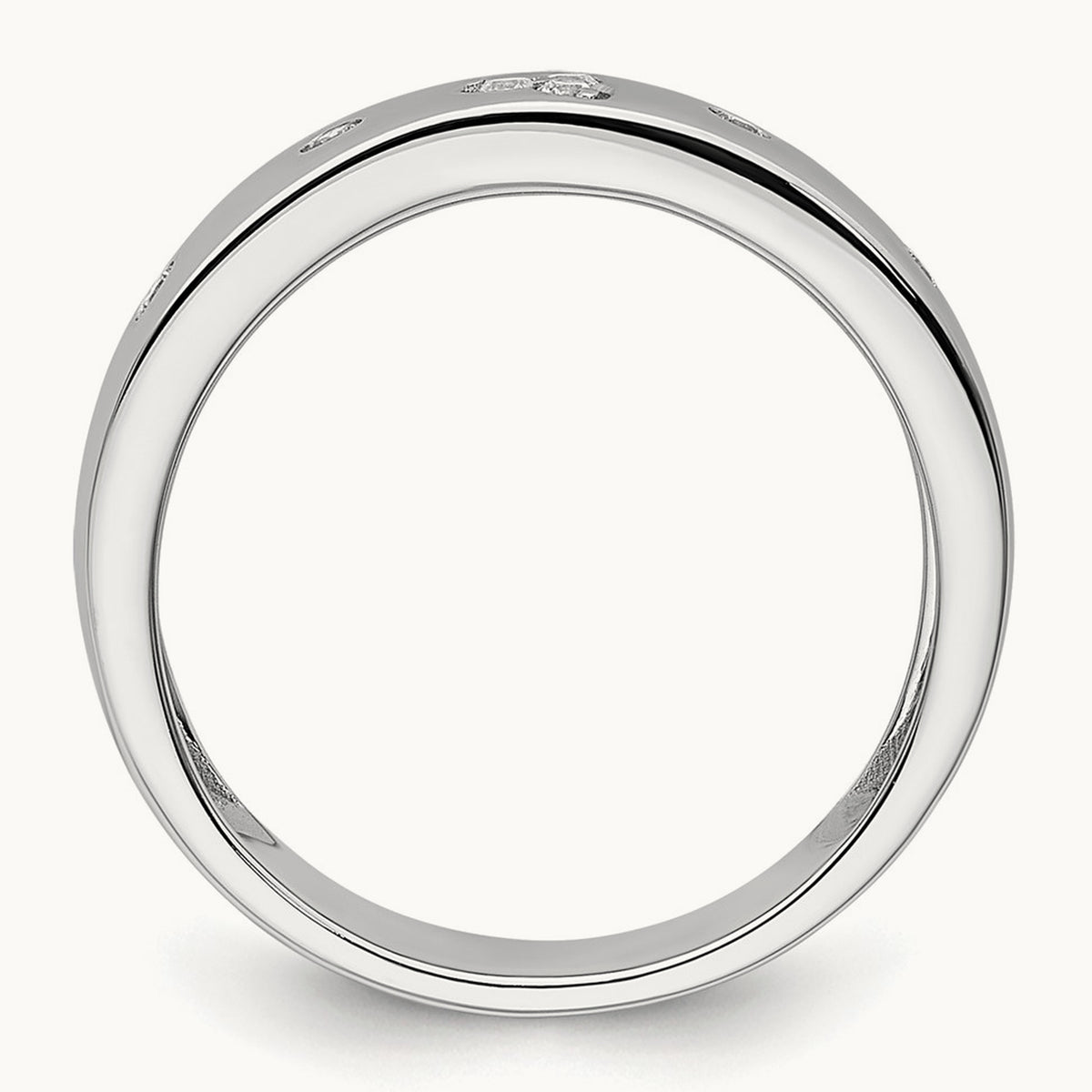 Diamond Womens Complete Wedding Band — photo set