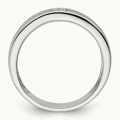 Diamond Womens Complete Wedding Band — photo set