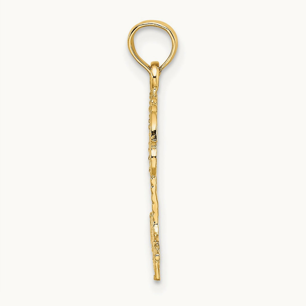 KEY WEST Palm Tree Charm, 14K