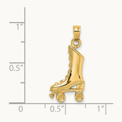 3-D Roller Skate Charm — photo set