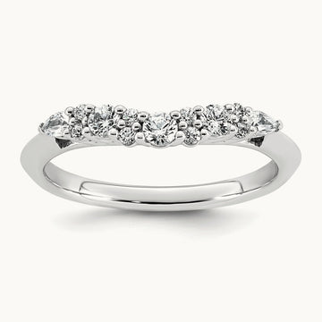 Wedding Band, 0.25 ct tw Lab-Grown Diamond