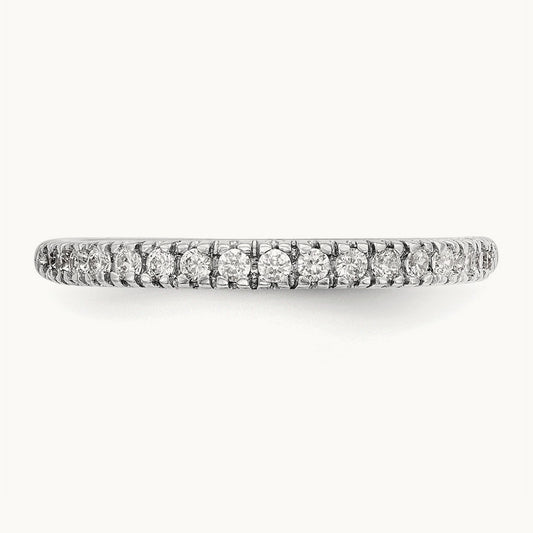 Diamond Band, 0.25 ct tw — 14K White Gold