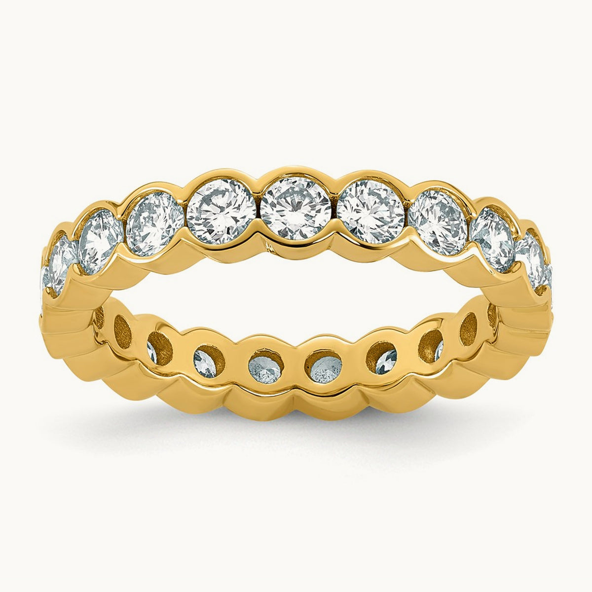 Round Eternity Ring, 2.00 ct tw Lab-Grown Diamond
