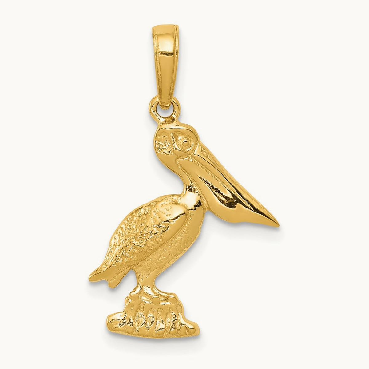 Pelican Pendant, 14K