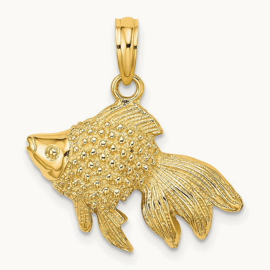 Textured Fish Charm — photo set