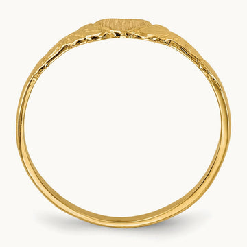Childs Heart Ring, 14K